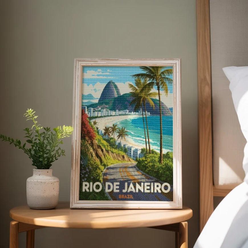 Diamond Painting - Rio, Brazilië