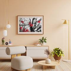 Diamond Painting - Rode bloemen aan de boom - SEOS Shop ®