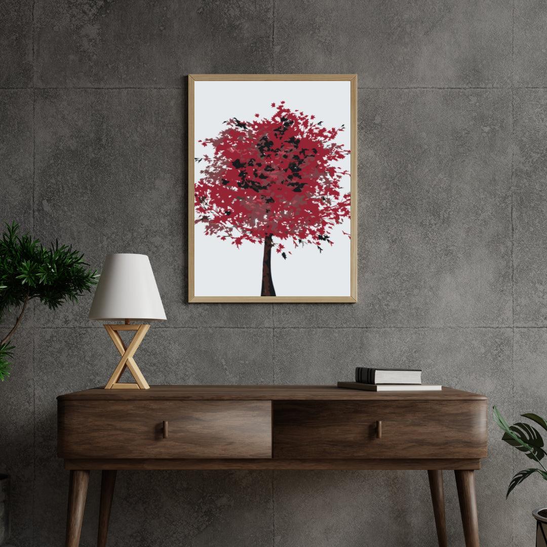 Diamond Painting - Rode boom - SEOS Shop ®
