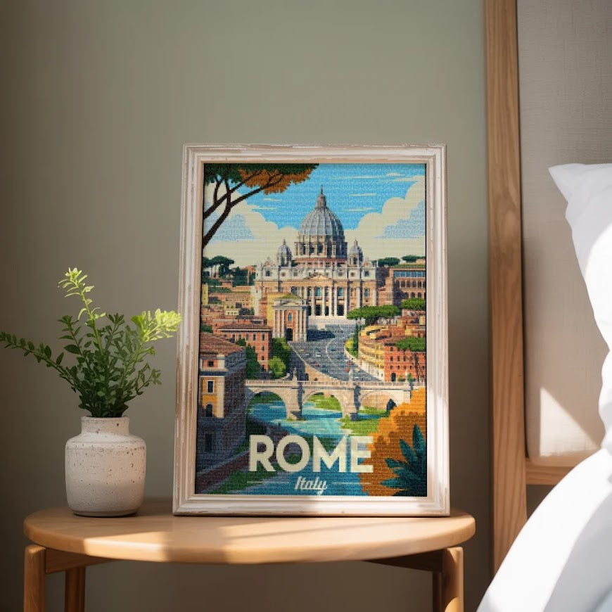 Diamond Painting - Rome, Italië