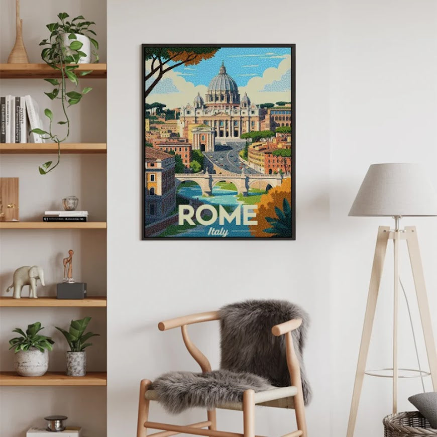 Diamond Painting - Rome, Italië
