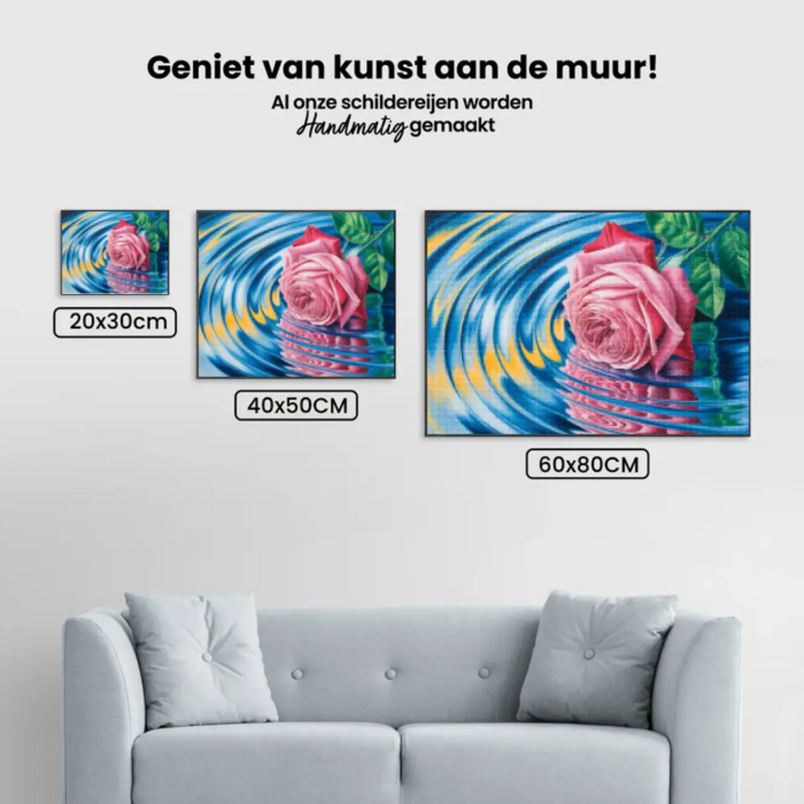 Diamond Painting - Roos viel
