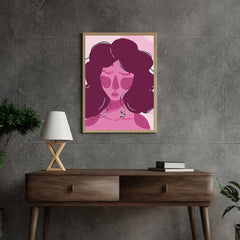 Diamond Painting - Roze dame - SEOS Shop ®