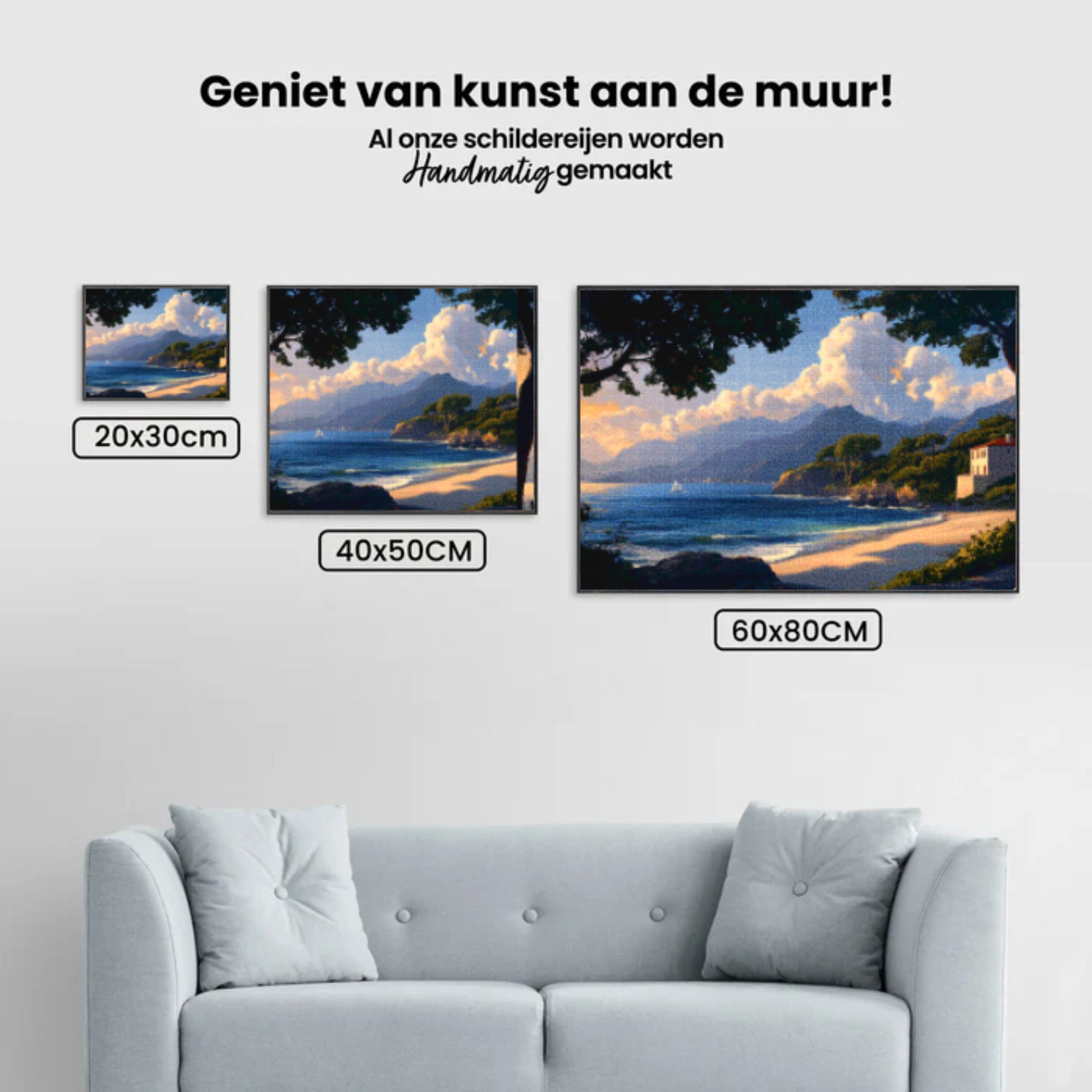 Diamond Painting -  Rust aan zee