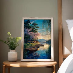 Diamond Painting - Rustige kusten van Kyoto
