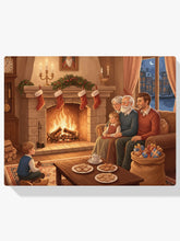 Diamond Painting - Samen bij het vuur