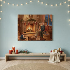 Diamond Painting - Samen bij het vuur
