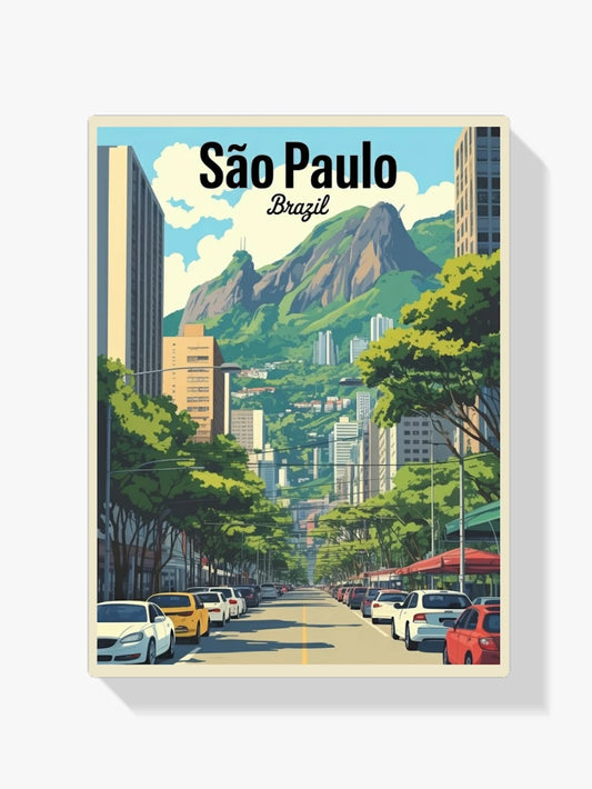 Diamond Painting - Sao Paulo, Brazilië