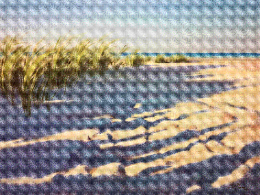 Diamond Painting - Schaduwen in zand