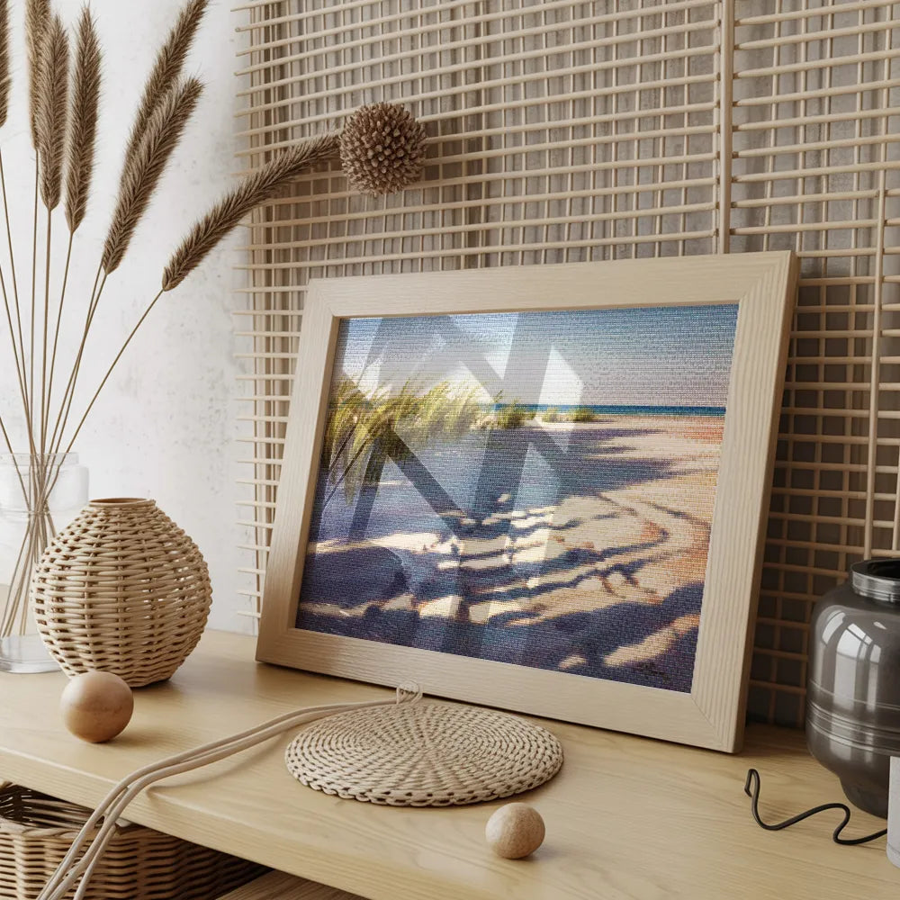 Diamond Painting - Schaduwen in zand