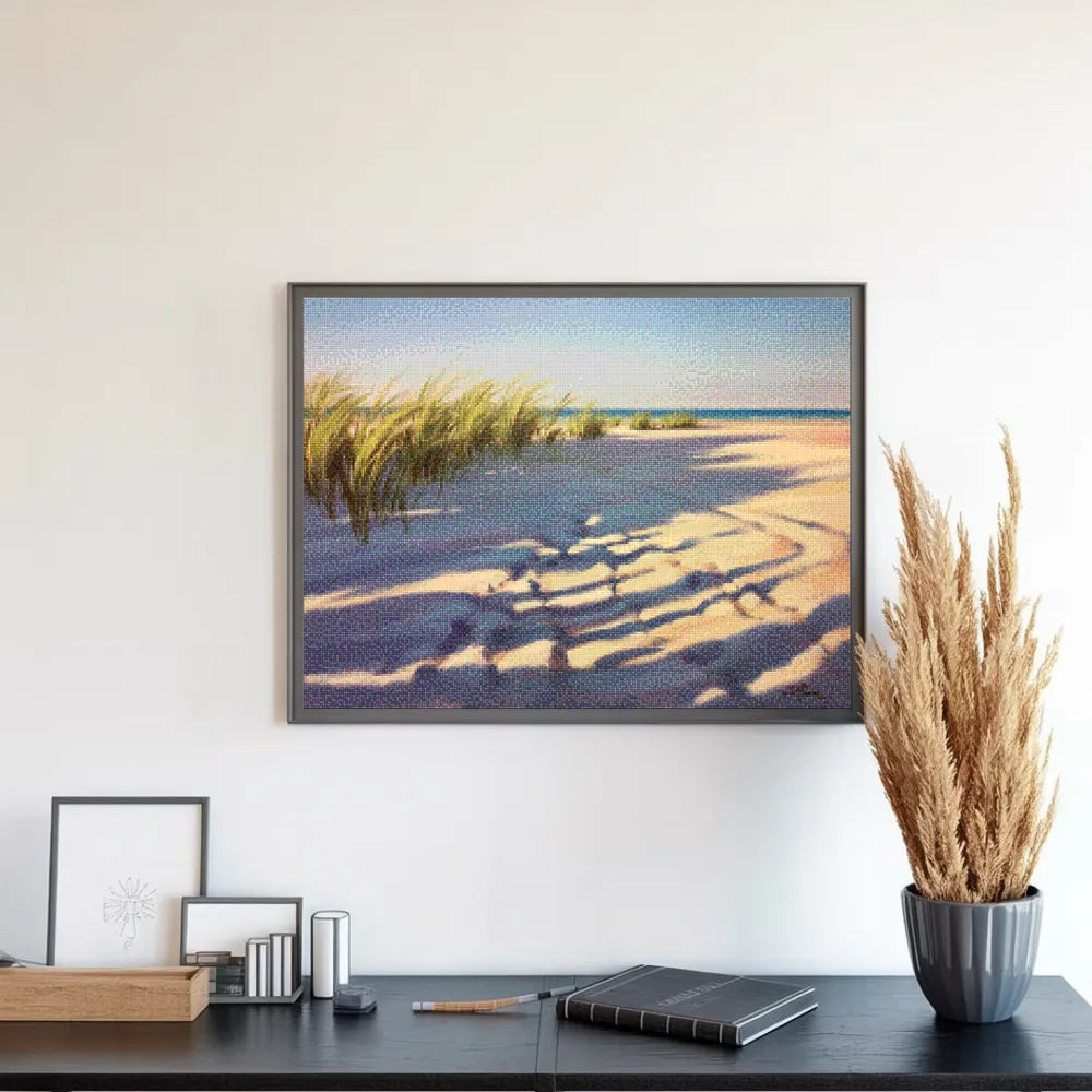 Diamond Painting - Schaduwen in zand