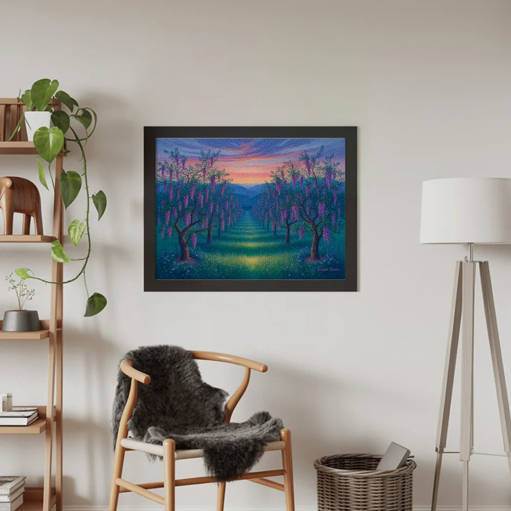 Diamond Painting - Schemeringboomgaard