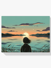 Diamond Painting - Schemerreflecties