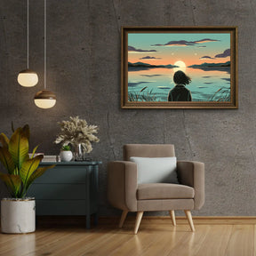 Diamond Painting - Schemerreflecties