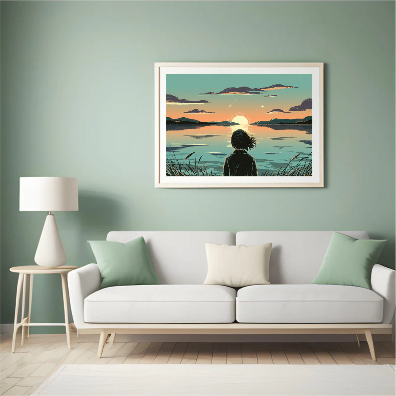 Diamond Painting - Schemerreflecties