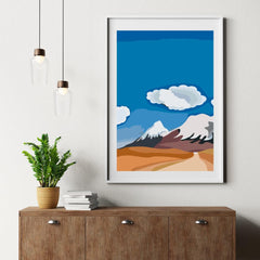Diamond Painting - Schets van de bergen - SEOS Shop ®