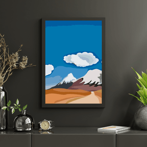 Diamond Painting - Schets van de bergen - SEOS Shop ®