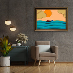 Diamond Painting - Schip in de golven - SEOS Shop ®