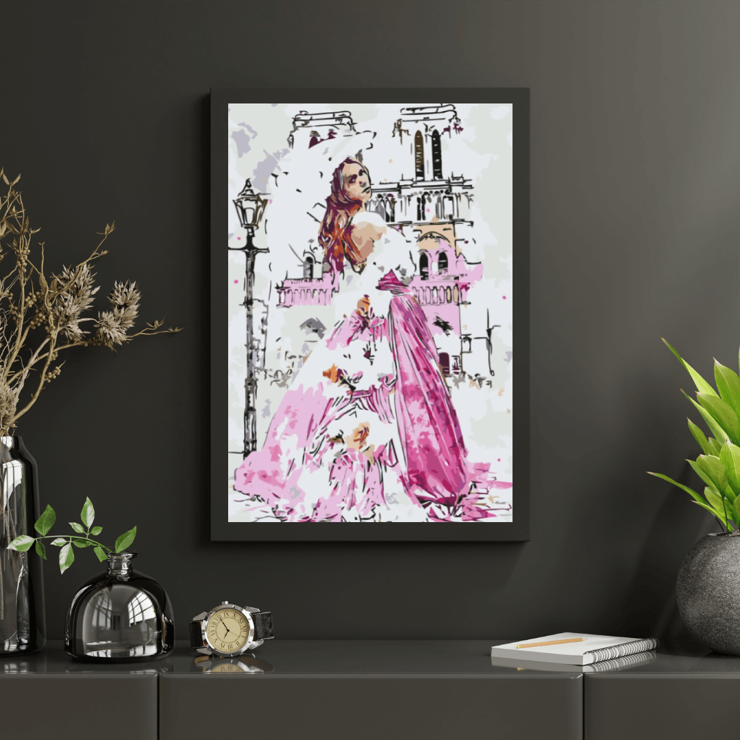 Diamond Painting - Schoonheid in de Notre Dame kathedraal - SEOS Shop ®