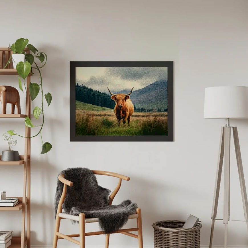 Diamond Painting - Schotse hooglander