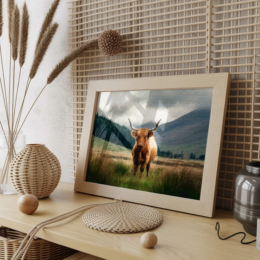 Diamond Painting - Schotse hooglander