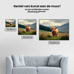 Diamond Painting - Schotse hooglander
