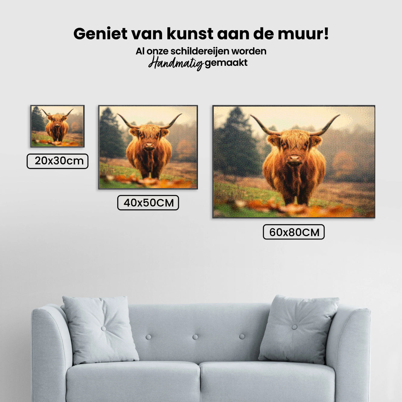 Diamond Painting - Schotse hooglander