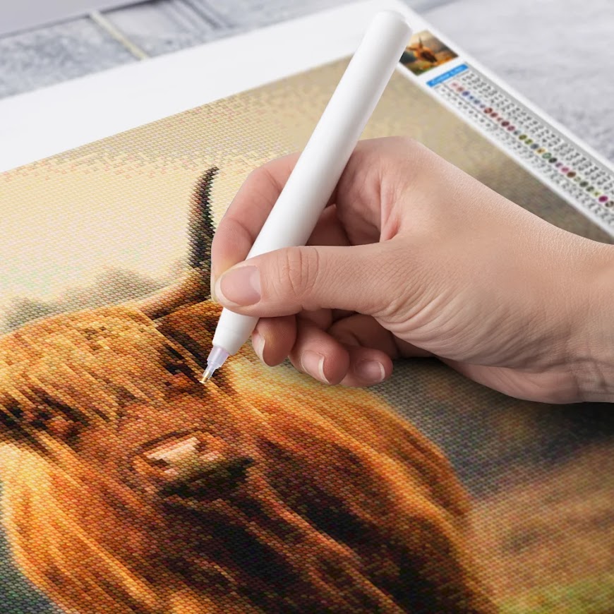 Diamond Painting - Schotse hooglander