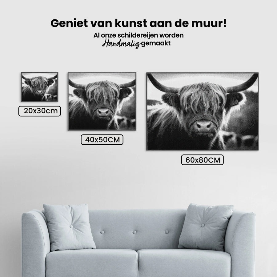 Diamond Painting - Schotse hooglander
