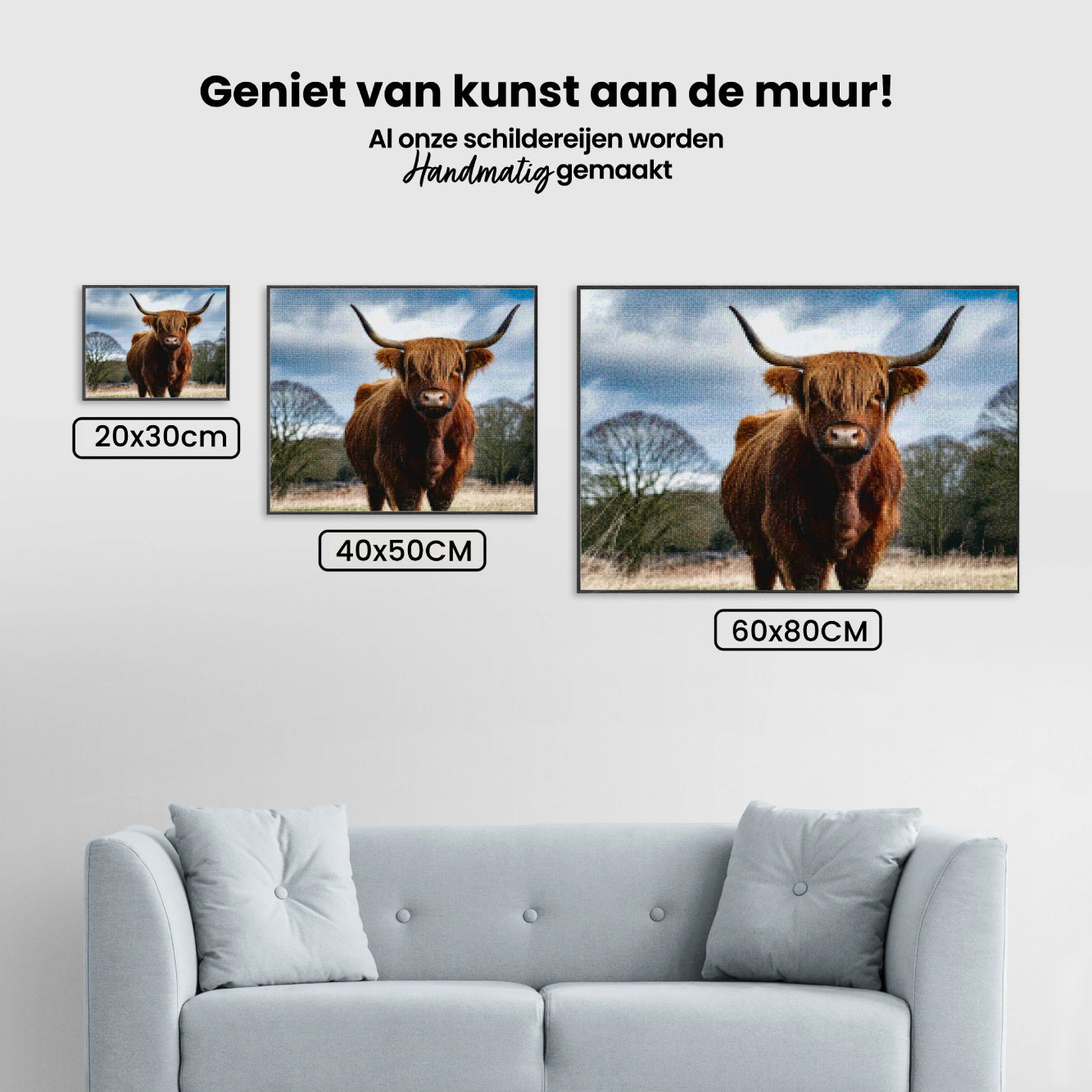 Diamond Painting - Schotse hooglander