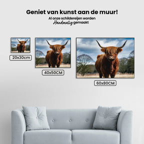 Diamond Painting - Schotse hooglander