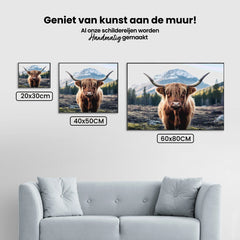 Diamond Painting - Schotse hooglander