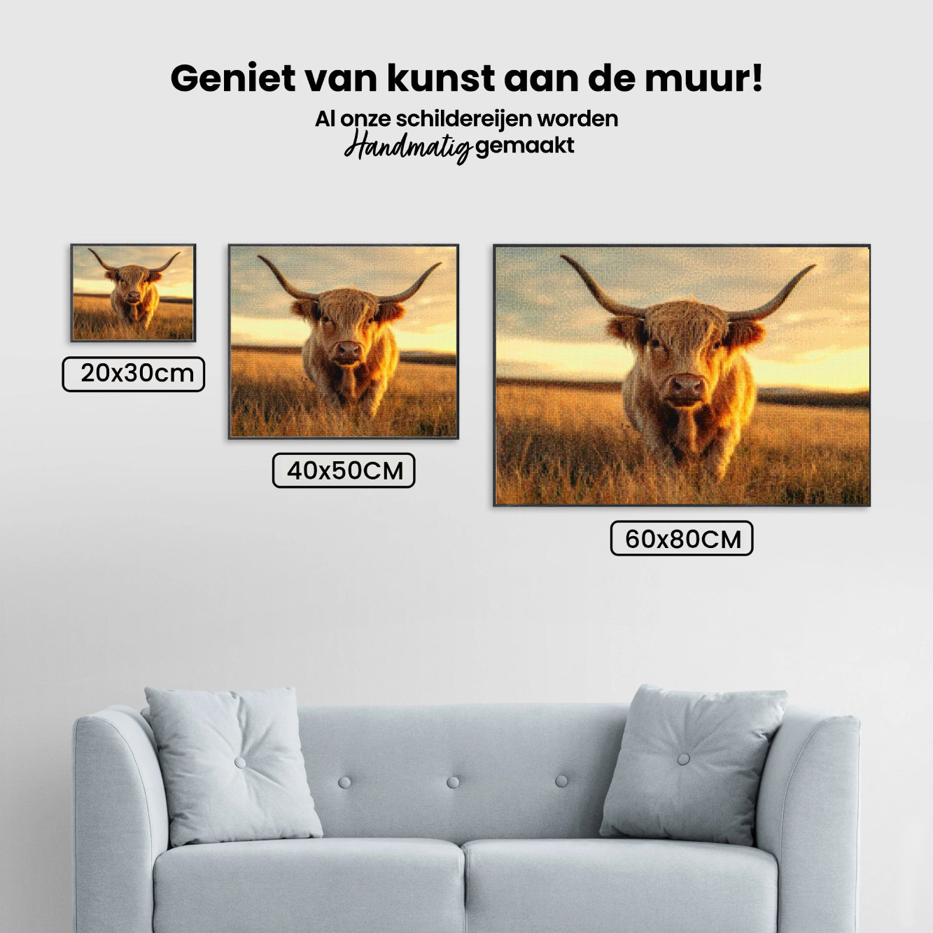 Diamond Painting - Schotse hooglander