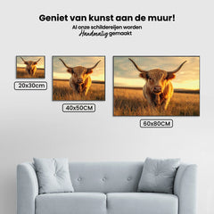 Diamond Painting - Schotse hooglander