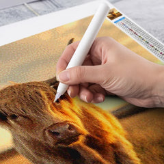 Diamond Painting - Schotse hooglander