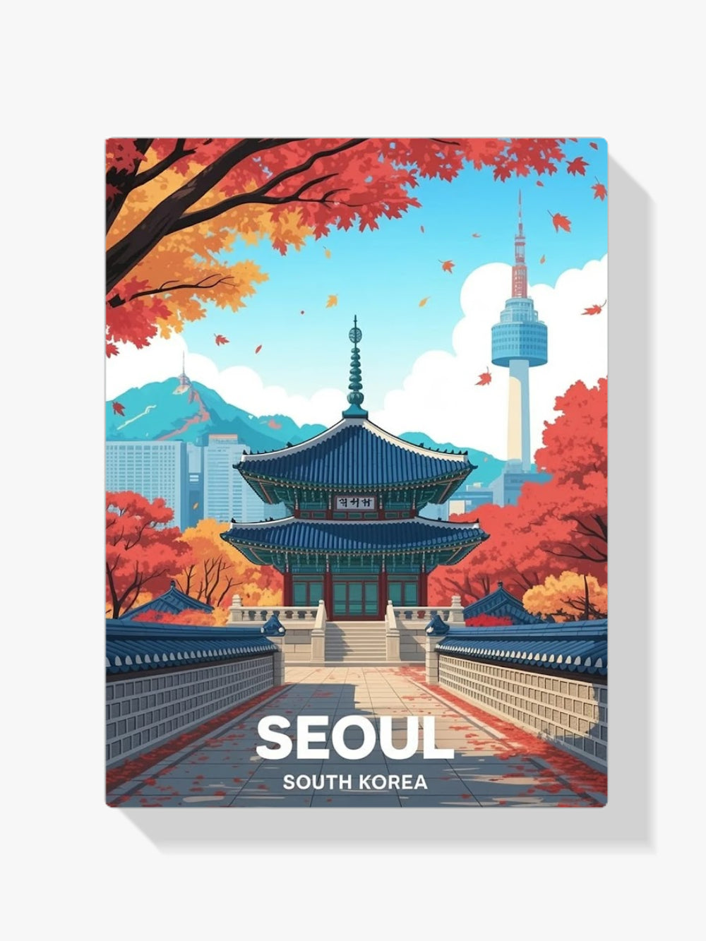 Diamond Painting - Seoel, Zuid-Korea