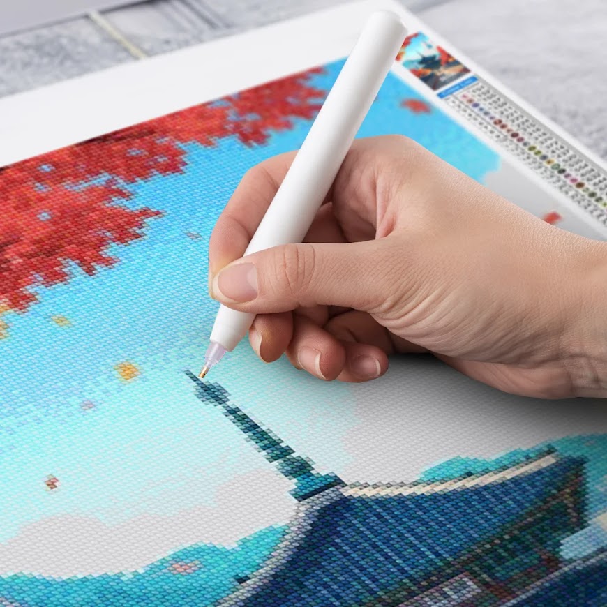 Diamond Painting - Seoel, Zuid-Korea