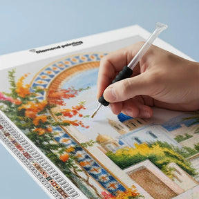 Diamond Painting - Sereniteit in Bloei