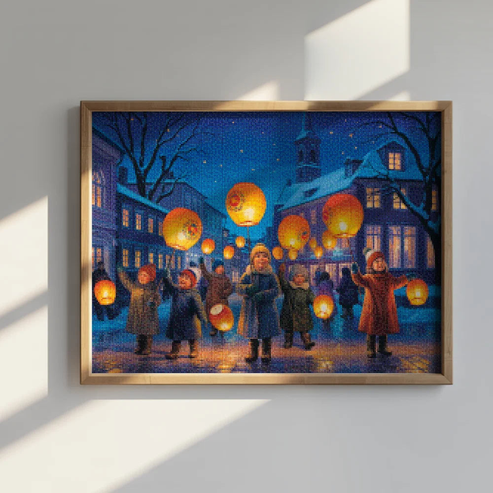 Diamond Painting - Sint-Maartenoptocht
