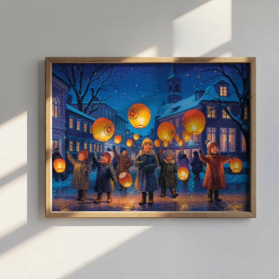 Diamond Painting - Sint-Maartenoptocht