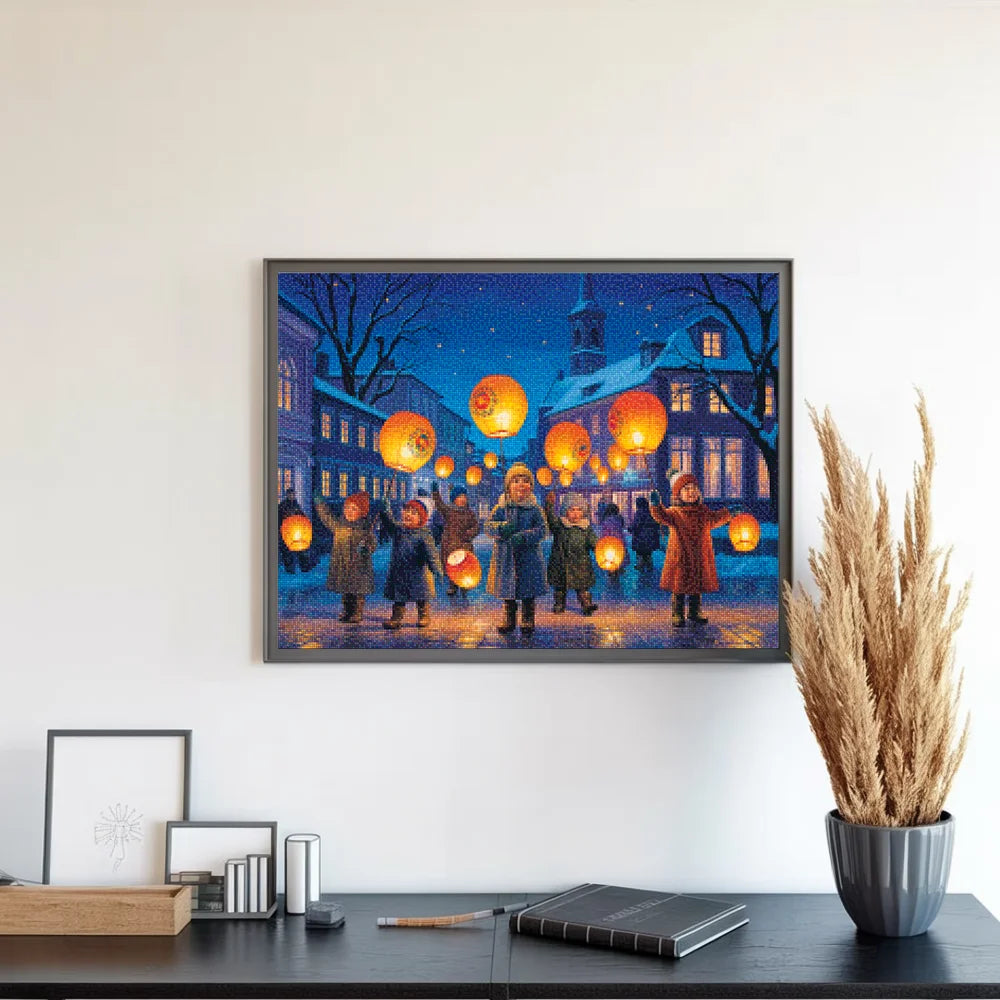 Diamond Painting - Sint-Maartenoptocht