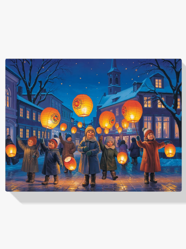 Diamond Painting - Sint-Maartenoptocht