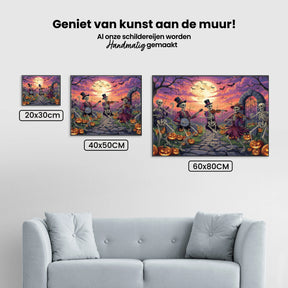 Diamond Painting - Skeletdans