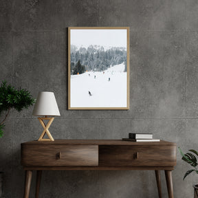 Diamond Painting - Skipiste in Oostenrijk