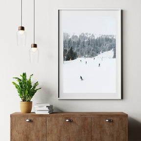 Diamond Painting - Skipiste in Oostenrijk