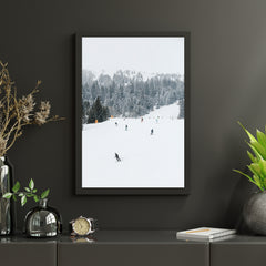 Diamond Painting - Skipiste in Oostenrijk