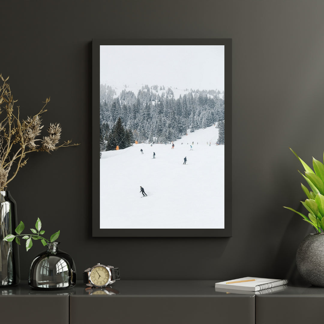 Diamond Painting - Skipiste in Oostenrijk