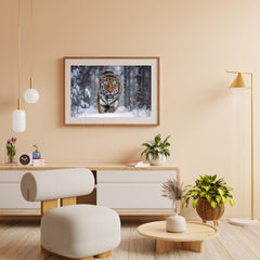 Diamond Painting - Sneeuwtijger