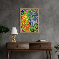 Diamond Painting - Speelse katjes