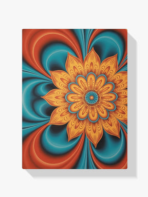 Diamond Painting - Spiralen van vuur en water